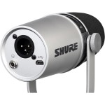 خرید میکروفون Shure MV7 - نقره‌ای